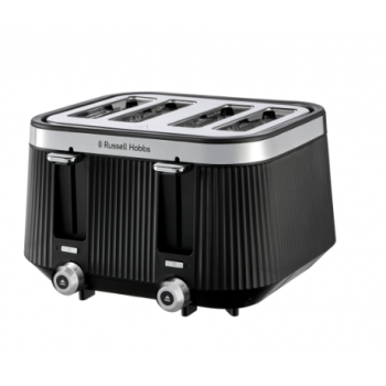 RHT2677BLK Russell Hobbs Bronte 4 Slice Toaster - Black